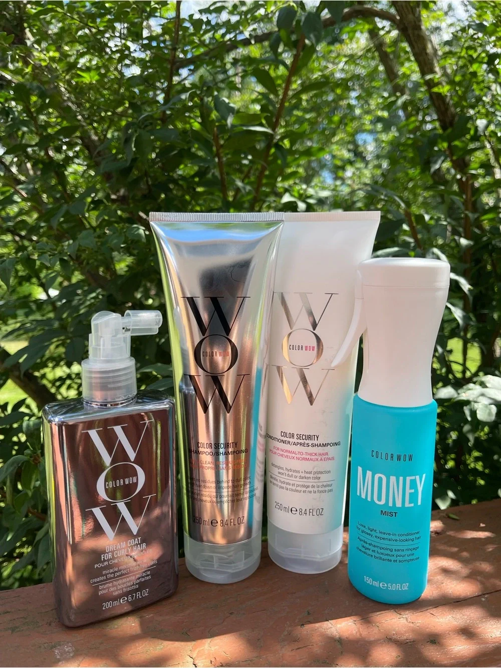 Color Wow Hair Care Bundle - Dream Coat, Shampoo, Conditioner, and Money Mist